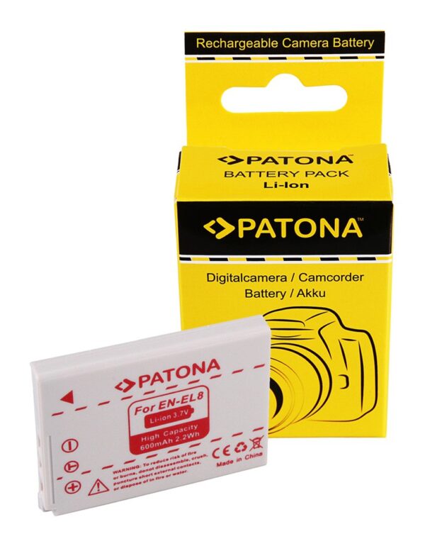 Battery Nikon COOLPIX P2 P1 S3 S2 S1 ENEL8 EN-EL8