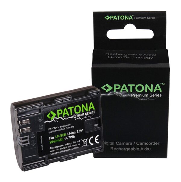 Premium Battery Canon LP-E6N LPE6N XC10 EOS 90D 80D 7D 70D 6D 60D EOS R